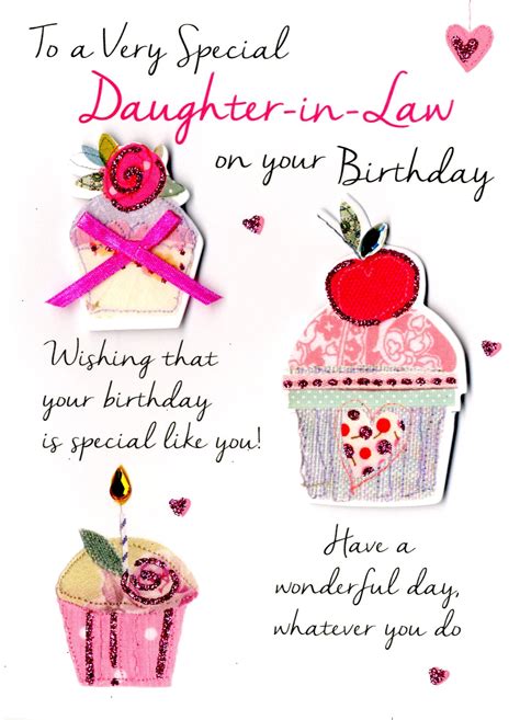 daughter in law birthday card